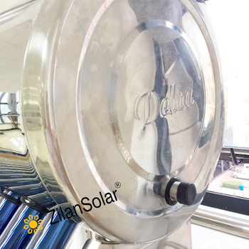 Solar Water Heater Collector 45 Frame Evacuated Vacuum Tubes SRCC Certified Hot