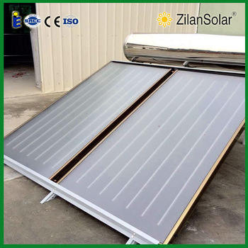 200L alibaba solar panel pressurized flat plate solar water heater