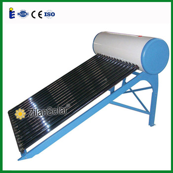 Free energy solar water heating system