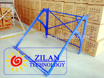 Argon arc welding solar heaters water