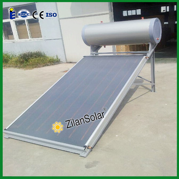 100liter flat plate solar water heater