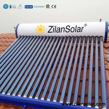 Non pressurized sauna solar water heater
