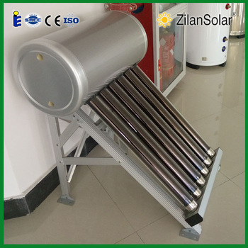 6tubes 30liter mini portable solar heater