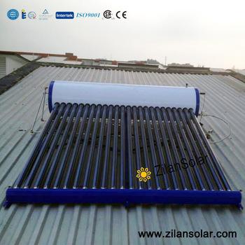 5 degrees gravity solar water heater