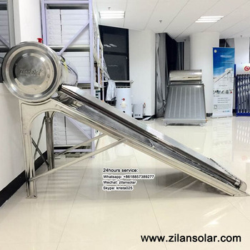 calentador <font color='red'>de</font> agua solar <font color='red'>de</font> <font color='red'>acero</font> <font color='red'>inoxidable</font> con el reflector y la varilla Mag