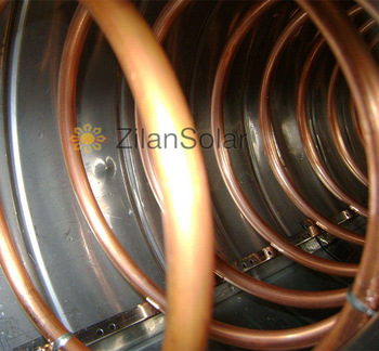stainless serpentin solar water heater