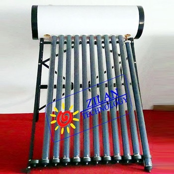 100L galvanized steel pressurized solar water heater