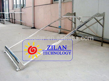 Best selling stainless steel heat pipe calentador de agua solar Mexico