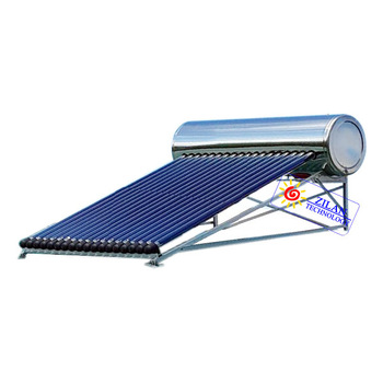 Pressure stainless steel solar hot water