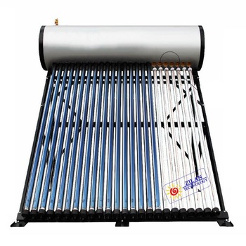 24tubes compact heat pipe pressurized solar water heater