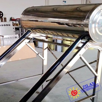 Pressured solar water heater