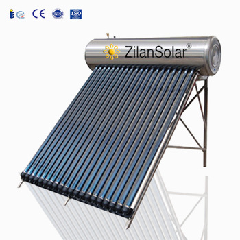 58mm vacuum tube solar water geyster PS5810 10 pipes system