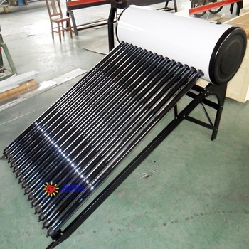 Copper heat pipe water solar heater