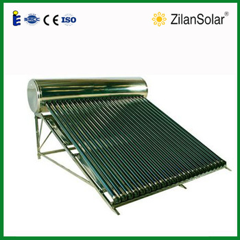 Stainless steel calefactor solar Chile