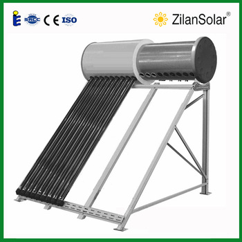 Pressurized heat pipe solar water heater 220 litri