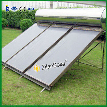 Solar panel heat system 300L