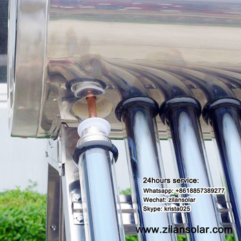 36tubes pressurized solar water heating systems