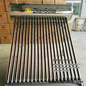 2017 new type integrated pressurized rooftop solar water heater 200liters