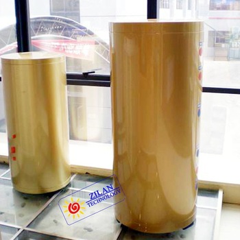 Luxury gold color solar boiler water tank