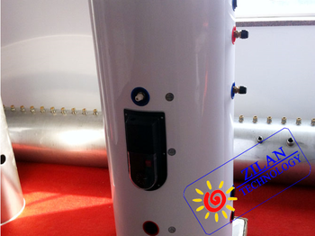 200L pressurized 2 coils water tank
