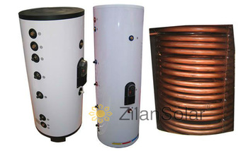 500L Hot water tank with coils, heat exchanger water cylinder