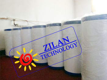 1000L storage hot water tank with 2 copper coil, heat exchanger water cylinder