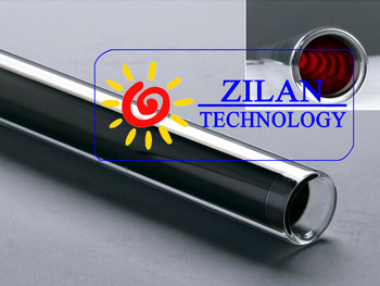 Tri-target solar vacuum tube borosil glass tube for solar water heater