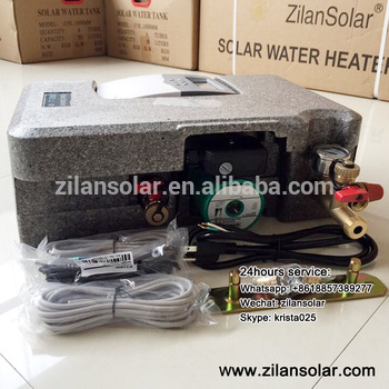 SR21M commercial dual pipe solar water pump station for split pressurized solar water heater