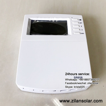20 Systems SR658(SR618C6) solar radiation controller for solar split system with 2 pt1000 and 4 NTC10k sensors two delt T