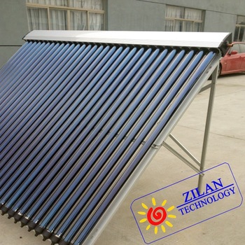 18 tubes Heat pipe solar collectors, copper pipe