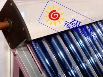 18 tubes Heat pipe solar collectors, copper pipe