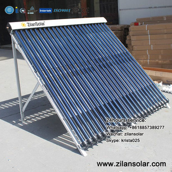 Heat pipe solar collector for Romania market