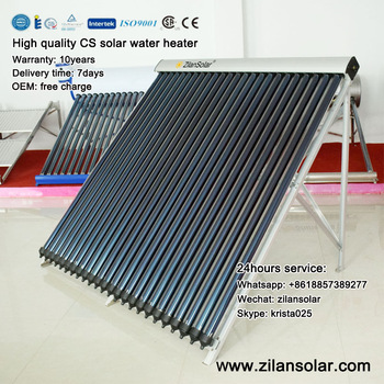 Solar Keymark collector for swimming pool heating