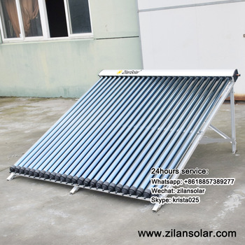 25tubes Heat Pipe Hot Tube Water Solar Collector, Solar Water Heater