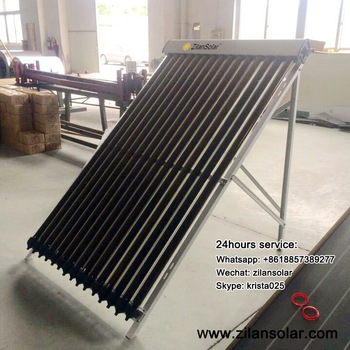 15tubes heat pipe vacuum tube solar collectors