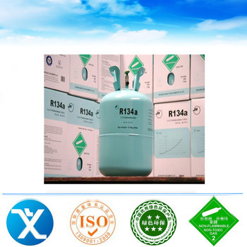 Car air conditioner refrigerant R134a with all the package