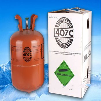 99.9% pure made in China Gas Refrigerant R407c