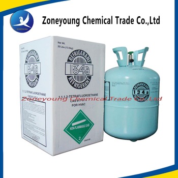 Pure Refrigerant R134a With 99.99% Purity With Tank