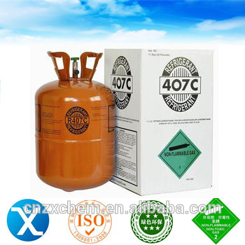 Mixture gas R-407C refrigerant,11.3kg cylinder package