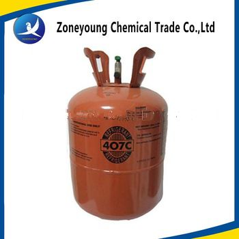 Colorless Odorless Refrigerant R407c Gas