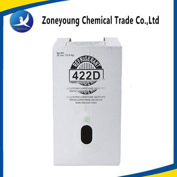 Low&Medium Temperature Refrigerant R422D Gas