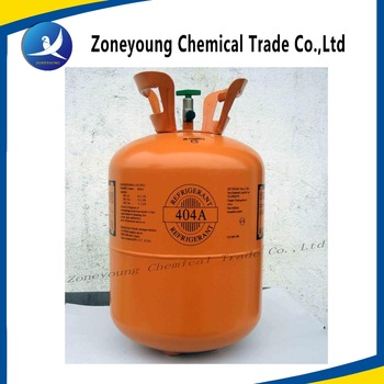 1000kg New Type Natural R404a Refrigerant