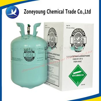 Car Air conditioning used R134a Refrigerant Gas 13.6kg