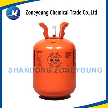 Auto refrigerant gas R404a In 25lbs/10.9kg For Sale