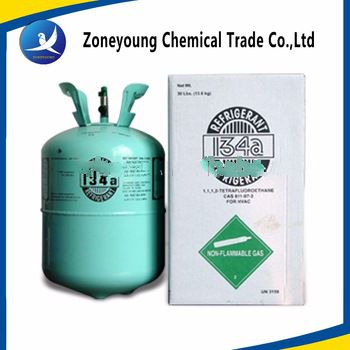 Refrigerant Gas R134a For Car AC System in hot summer