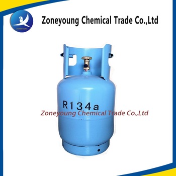 Zibo China High Quality Refrigerant Gas R134a for air conditioner and refrigerantor
