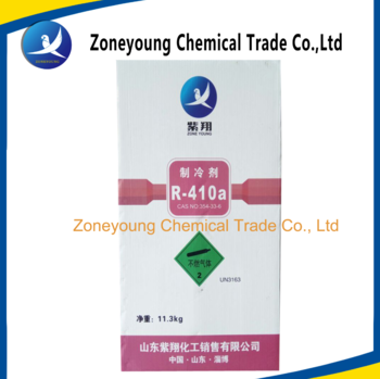 R134a Zibo refrigerant gas packed in ISO-Tank or cylinder or can