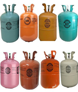 refrigerant HFC-134a gas for car/refrigerator/air conditioner at cheap price, environment-friendly for sale