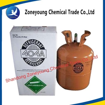 R410a refrigerant gas OEM brand for cooling system packed in cyclinder, can, ISO- tank