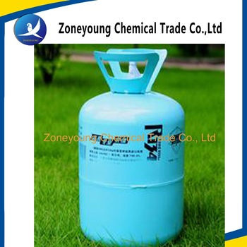 the best price of Refrigerant Gas R134a for air conditioner and refrigerantor Zibo Shandong China OEM brand